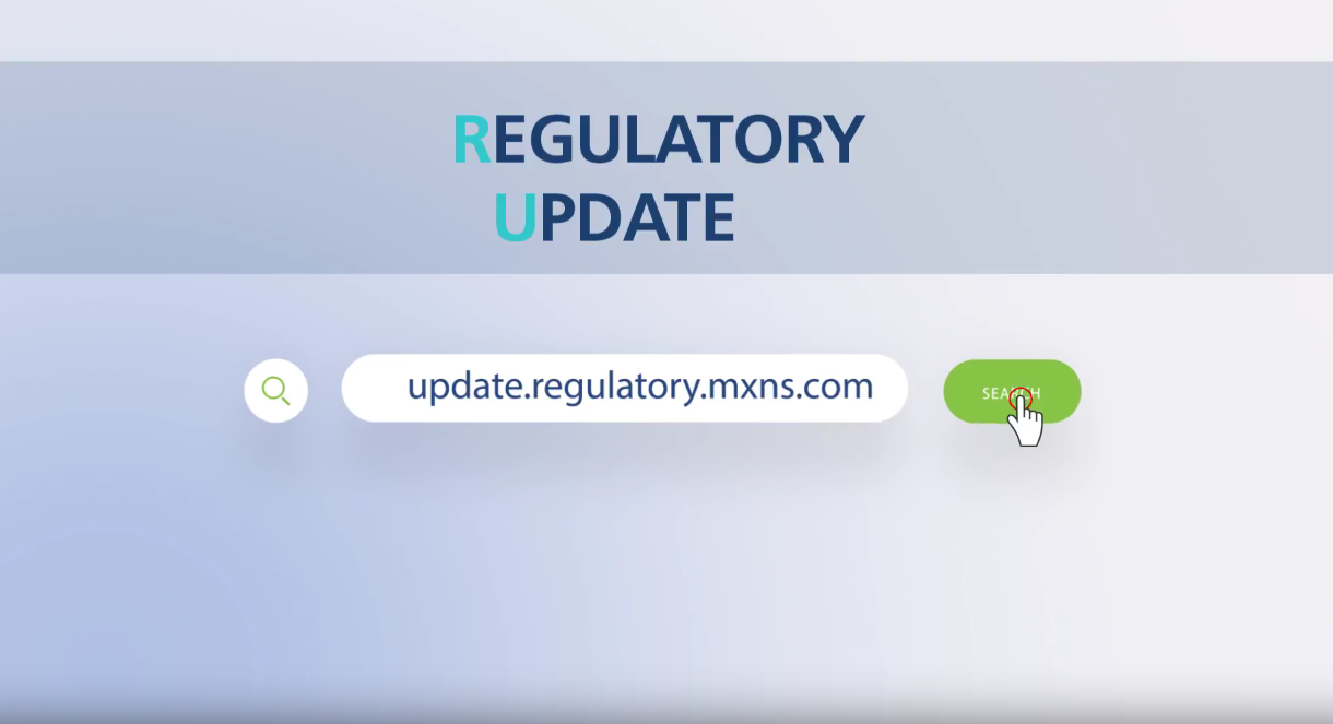 REGULATORY UPDATE